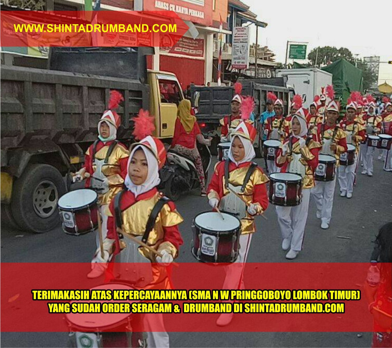 pengrajin drumband shintadrumband pengukuhan 2