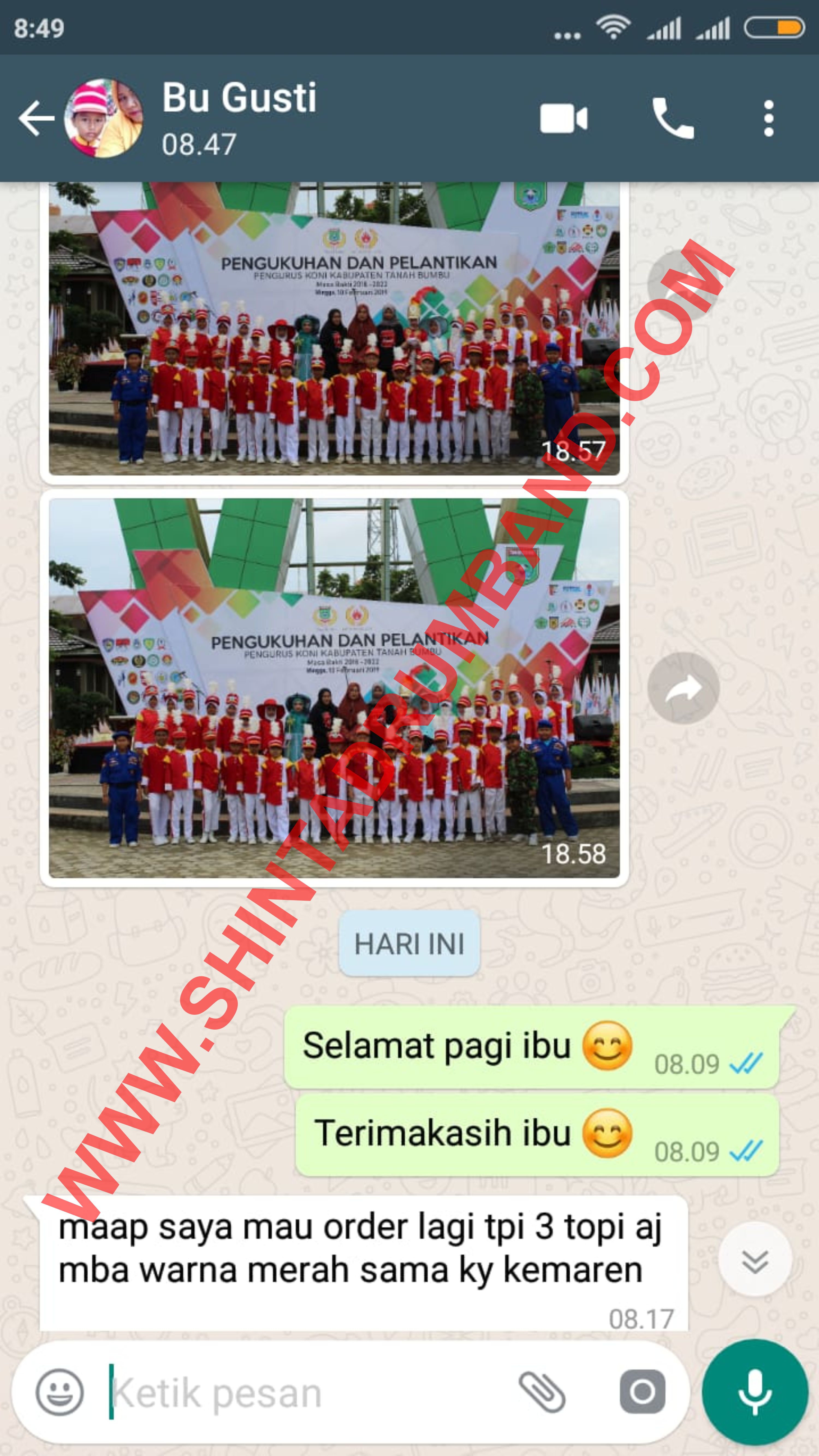 jual alat drum band di pontianak