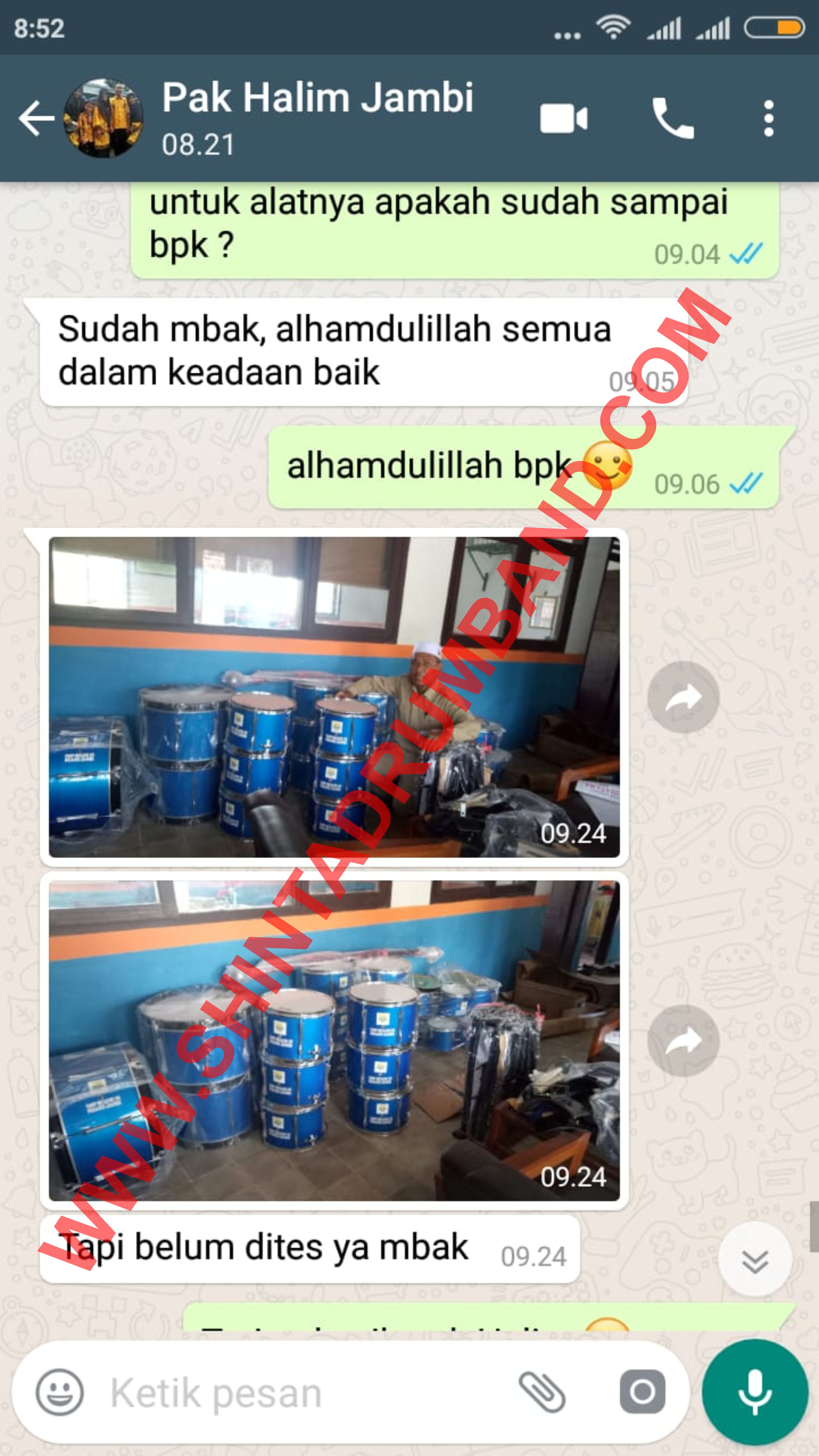 jual alat drumband di solo