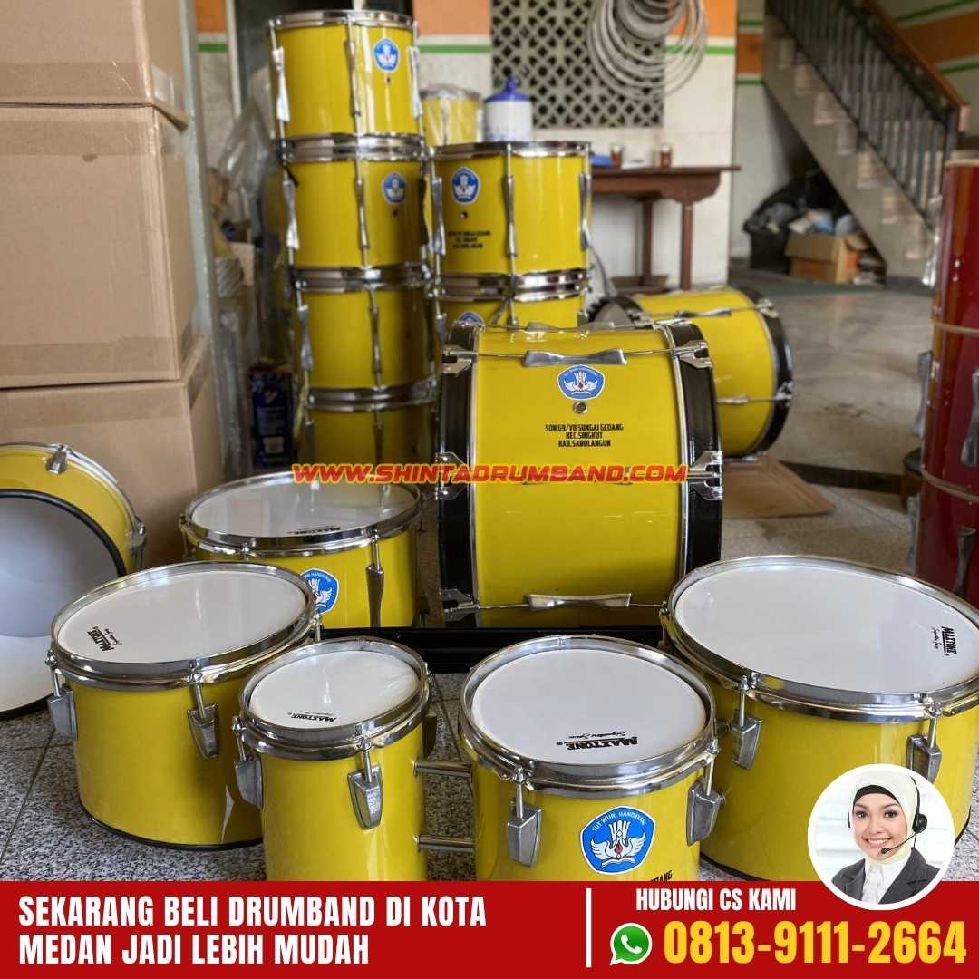 Satu Set Alat Drumband SMA-1