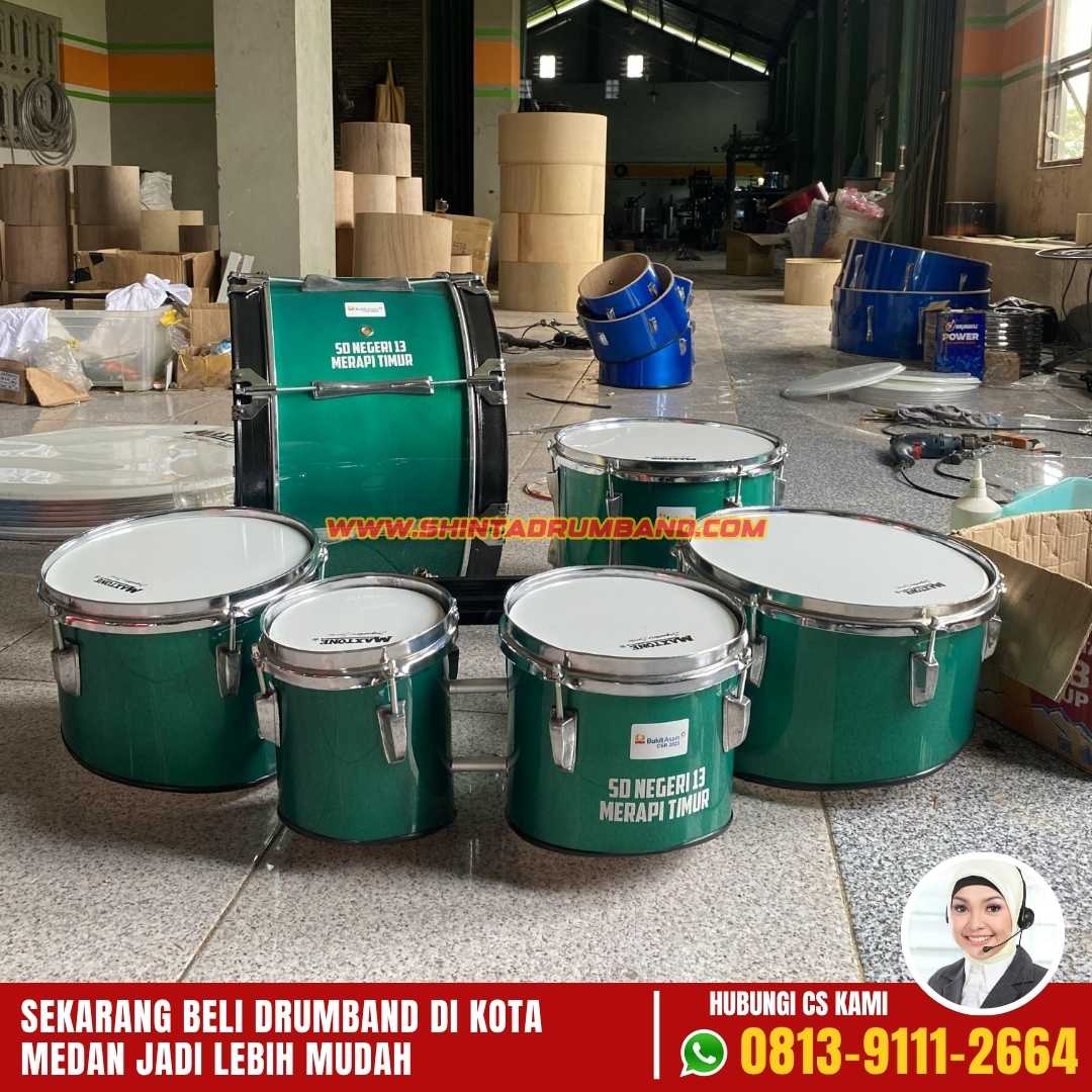 Satu Set Alat Drumband SMA